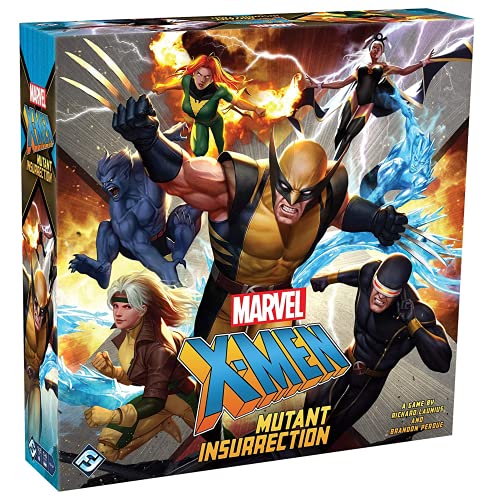 Fantasy Flight Games , X-Men Mutant Insurrection, Board Game, 1-6 Players, Ages 14+, 60-120 Minutes Playing Time