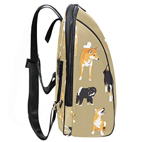 FANTAZIO Japonés Shikoku y Shiba Inu mochila de viaje, delgada, resistente, mochila para niños