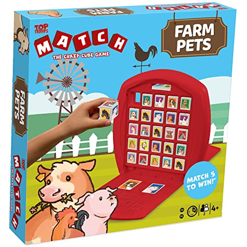 Farm Pets Top Trumps Match Juego de Mesa