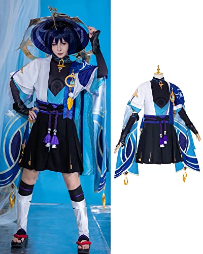 FCCAM Wanderer Cosplay Genshin Cosplay Wanderer Cosplay Disfraces Eones Adrift Cospaly Scaramouche Cosplay Disfraz M