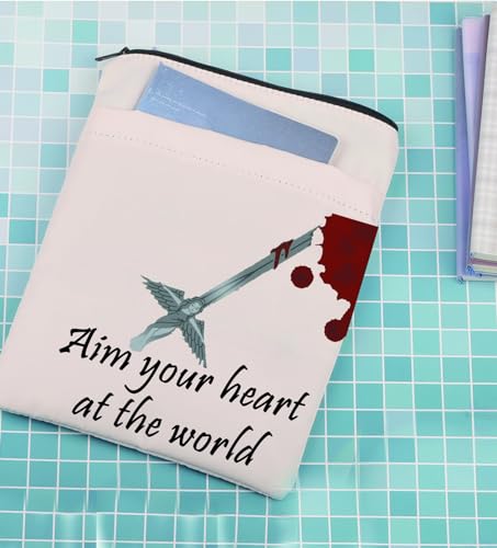 FEELMEM Regalo inspirado en la serie de televisión Aim Your Heart at The World Book Protector Empire Vampire Book Sleeve The Vampire Merchandise