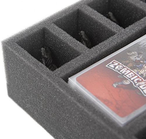 Feldherr AG050ZC06 Bandeja de Espuma de 50 mm es Compatible con Zombicide Angry Neighbors