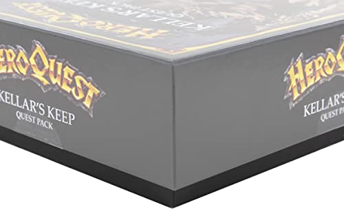 Feldherr Juego de Espuma Organizer Compatible con HeroQuest (2021): La Fortaleza de Kellar - Caja de Juego de Mesa