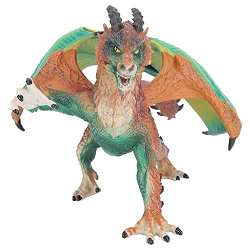 Figura de Dragón de Simulación, Colección de Modelos, Juguete Educativo para Niños, Apariencia Realista, Expresión Vívida, Artesanía Exquisita (165 dragón Salvaje (sin Aliento de