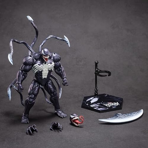 Figuras de Acción Clásicas de Venom para coleccionistas de lujo, 10.º aniversario, figura de 22,85 cm a escala 1/10