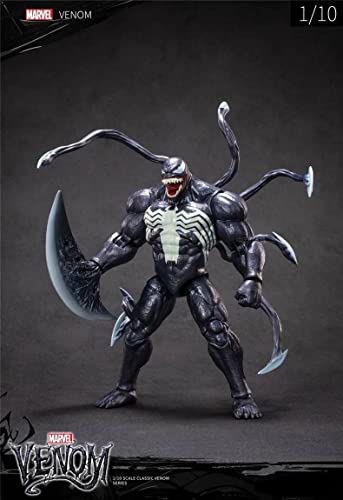 Figuras de Acción Clásicas de Venom para coleccionistas de lujo, 10.º aniversario, figura de 22,85 cm a escala 1/10