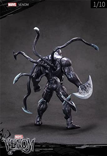 Figuras de Acción Clásicas de Venom para coleccionistas de lujo, 10.º aniversario, figura de 22,85 cm a escala 1/10