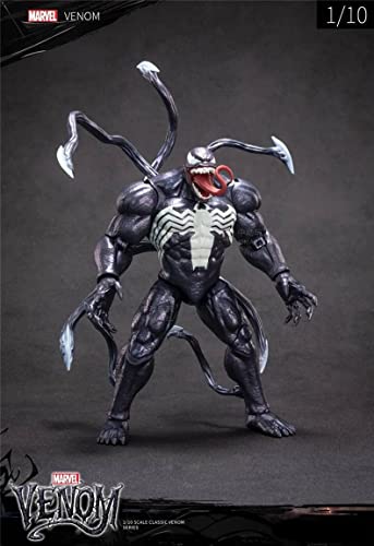 Figuras de Acción Clásicas de Venom para coleccionistas de lujo, 10.º aniversario, figura de 22,85 cm a escala 1/10