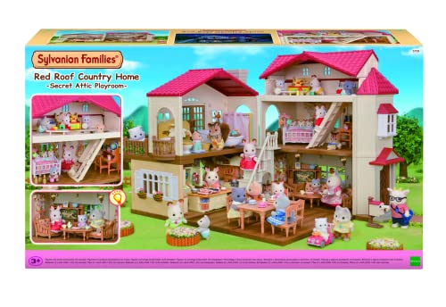 Figuras en miniatura - FAMILIAS SYLVANIANAS - 5708 - La gran casa iluminada y su habitaci�n secreta