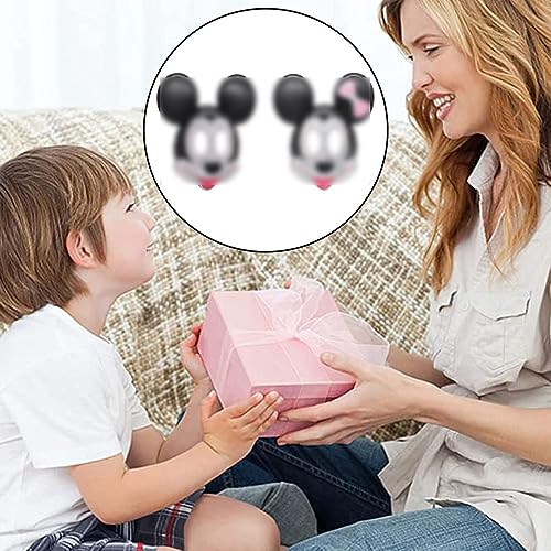 FISAPBXC Máscaras para Niños, Máscara de Mickey, Máscara de Minnie, Accesorios de Juego de rol, Anime Cosplay máscara de Disfraces Accesorios Fiesta Props Mascarada para La Fiesta de Halloween