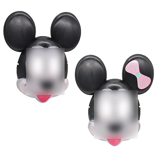 FISAPBXC Máscaras para Niños, Máscara de Mickey, Máscara de Minnie, Accesorios de Juego de rol, Anime Cosplay máscara de Disfraces Accesorios Fiesta Props Mascarada para La Fiesta de Halloween