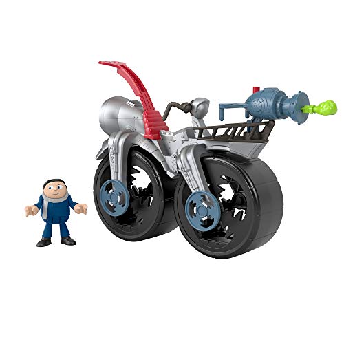 Fisher-Price Imaginext Minions Figura Moto de Gru (Mattel GMP38), Exclusivo en Amazon