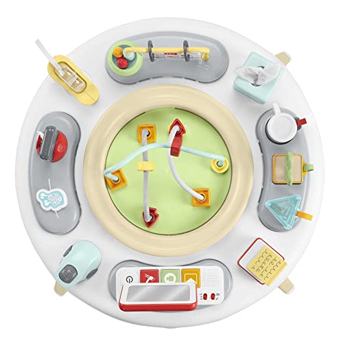 Fisher-Price Like a Boss - Centro de actividades 2 en 1 con luces y sonidos musicales - juego de entretenimiento para bebés - HBM26