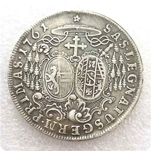 FKaiYin Moneda Antigua del Imperio Romano 1761 - Rey Filósofo - Moneda del Imperio Romano - Moneda Romana -Moneda Conmemorativa-Hobo Tipo de Moneda Níquel Experiencia futura