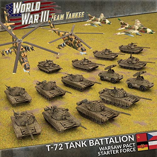 Flames of War T-72 Battalion Warsaw Pact Starter Force