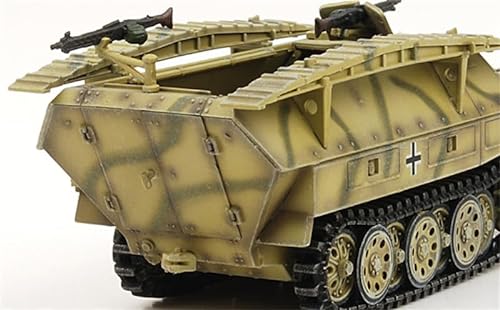 FloZ Hanomag Sd.Kfz.251 Schutzenpanzerwagen Ejército alemán 19º PzDiv Varsovia Polonia 1944 1/72 Tanque Modelo preconstruido