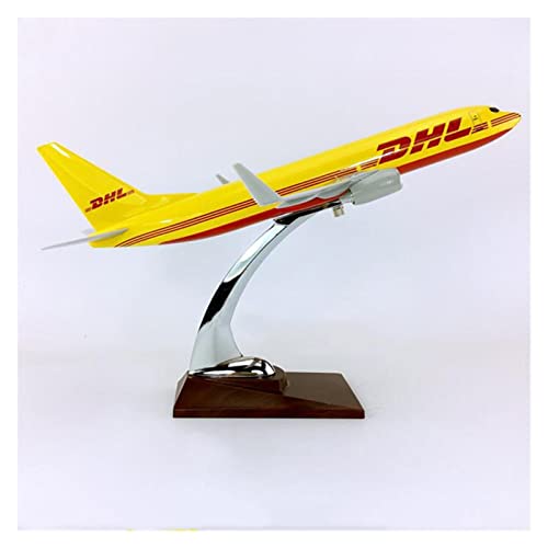 For DHL Express Delivery Aerolínea Boeing B737 Avión 30CM Aviones Modelo Avión Exhibición De Regalo