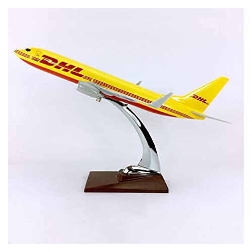 For DHL Express Delivery Aerolínea Boeing B737 Avión 30CM Aviones Modelo Avión Exhibición De Regalo