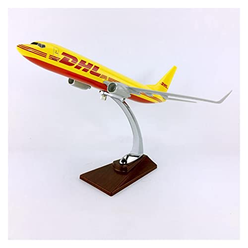 For DHL Express Delivery Aerolínea Boeing B737 Avión 30CM Aviones Modelo Avión Exhibición De Regalo