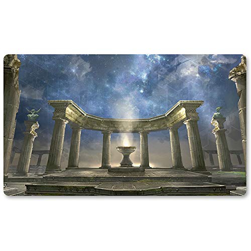 Four leaves Nykthos, Shrine To Ny - Juego de Cartas Mágica MTG Playmat Libre Impermeable Bolsa de Mesa Mat Juegos de Ratón de Tamaño de 60X35 cm Compatible para MTG TCG CCG RPG DTCG