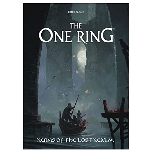 Free League The One Ring: Ruins of The Lost Realm - Libro de expansión de tapa dura, RPG Medium