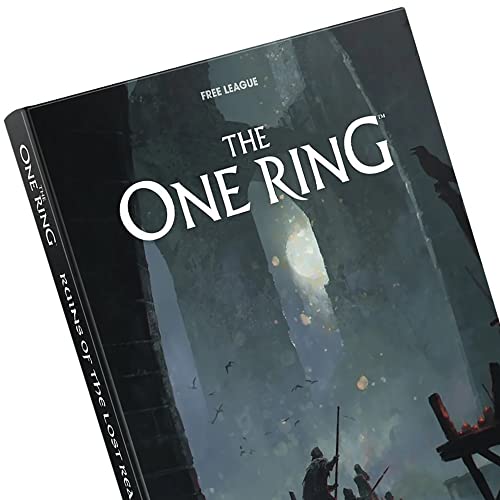 Free League The One Ring: Ruins of The Lost Realm - Libro de expansión de tapa dura, RPG Medium