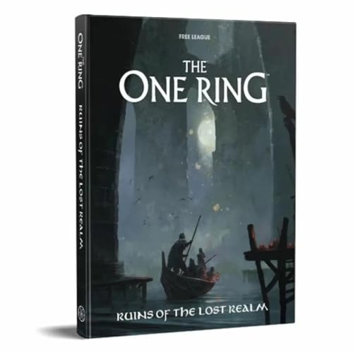 Free League The One Ring: Ruins of The Lost Realm - Libro de expansión de tapa dura, RPG Medium