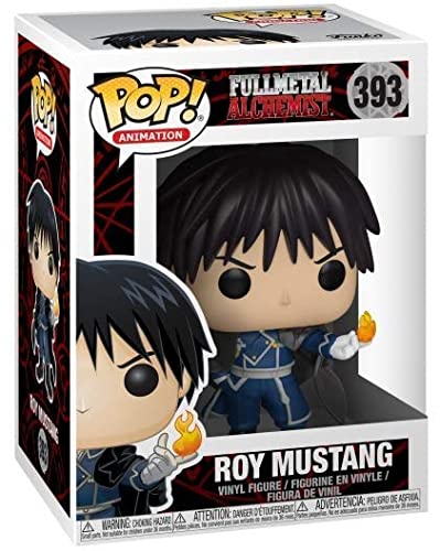 Full Metal Alchemist - Colonel Roy Mustang Funko Pop! Vinyl Figure (Bundled with Compatible Pop Box Protector Case)