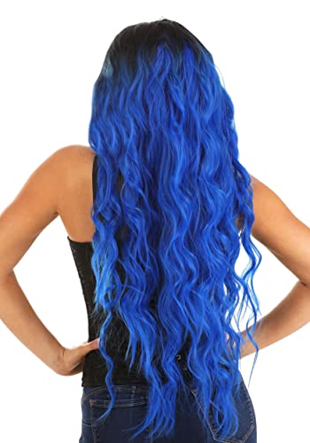 FUN Costumes Adult Deep Blue Sea Wig Standard