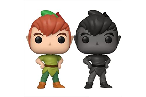 Funko Disney Peter Pan Pack 2 Pop! Vinilo Figuras Peter Pan w/Shadow 9 cm