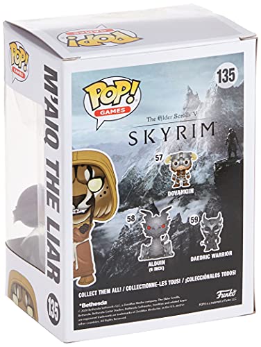 Funko Pop! 47094 The Elder Scrolls V Skyrim M'aiq - The Liar Exclusive Edition #135