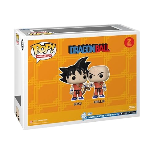 Funko Pop! Animación: Dragon Ball Goku Krillin 2pk (Exc), Figura de vinilo coleccionable