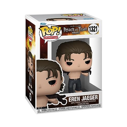 Funko Pop! Animation: Aot - Eren Jaeger Jeager - Attack On Titan - Figura de Vinilo Coleccionable - Idea de Regalo- Mercancia Oficial - Juguetes para Niños y Adultos - Anime Fans