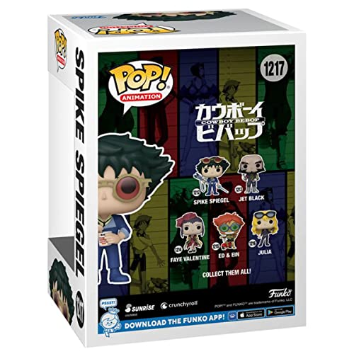 Funko POP! Animation: Cowboy Bebop - Spike With Noodles - Figura de Vinilo Coleccionable - Idea de Regalo- Mercancia Oficial - Juguetes para Niños y Adultos - Anime Fans - Muñeco para Coleccionistas