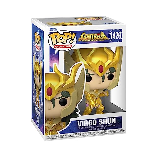 Funko Pop! Animation: Saint Seiya - Gold Virgo Andromeda Shun - Figura de Vinilo Coleccionable - Idea de Regalo- Mercancia Oficial - Juguetes para Niños y Adultos - Anime Fans