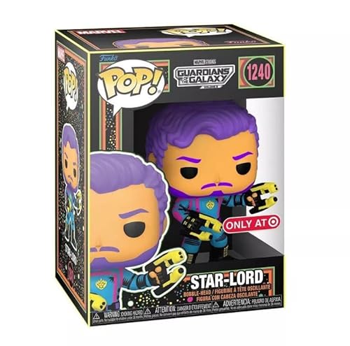 Funko POP! Blacklight Star-Lord Marvel Guardianes de la Galaxia Vol. 3 Exclusivo