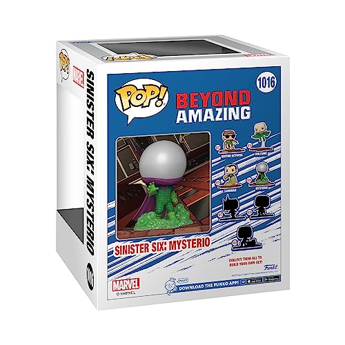 Funko Pop! Deluxe: Cómics Marvel Sinister 6- Mysterio - Exclusiva Amazon - Figura de Vinilo Coleccionable - Mercancia Oficial - Juguetes para Niños y Adultos