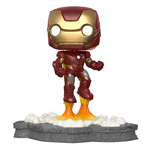 Funko POP! Deluxe: Marvel Avengers - Iron Man - (Assemble) - Figuras Miniaturas Coleccionables Para Exhibición - Idea De Regalo - Mercancía Oficial - Juguetes Para Niños Y Adultos - Fans De Movies