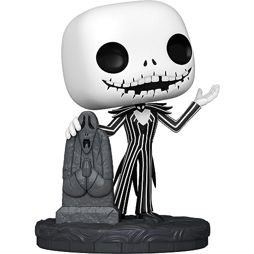 Funko Pop! Disney: The Nightmare Before Christmas 30th - Jack Skellington With Gravestone - Figura de Vinilo Coleccionable - Idea de Regalo- Mercancia Oficial - Juguetes para Niños y Adultos