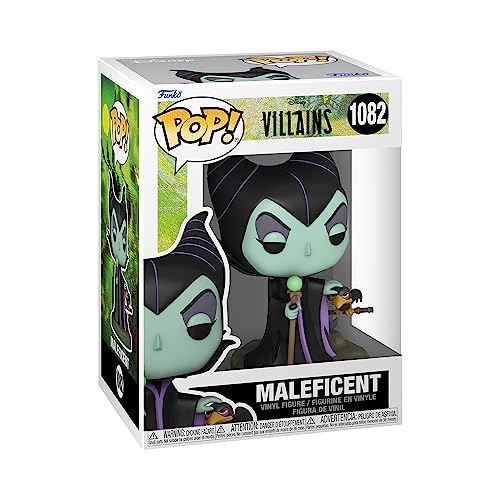 Funko Pop! Disney: Villains - Maleficent - Disney Villains - Figura de Vinilo Coleccionable - Idea de Regalo- Mercancia Oficial - Juguetes para Niños y Adultos - Movies Fans