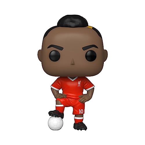 Funko Pop! Football: Liverpool-Sadio Mané - Liverpool FC - Figura de Vinilo Coleccionable - Idea de Regalo- Mercancia Oficial - Juguetes para Niños y Adultos - Sports Fans