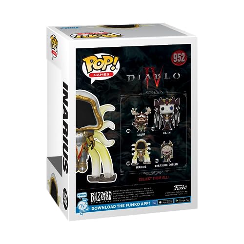 Funko Pop! Games: Diablo 4- Inarius - Figura de Vinilo Coleccionable - Idea de Regalo- Mercancia Oficial - Juguetes para Niños y Adultos - Video Games Fans - Muñeco para Coleccionistas y Exposición