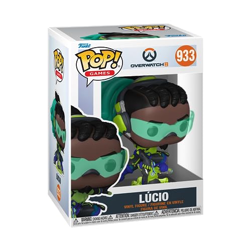 Funko Pop! Games: Overwatch 2 Lucio - Figura de Vinilo Coleccionable - Idea de Regalo- Mercancia Oficial - Juguetes para Niños y Adultos - Video Games Fans - Muñeco para Coleccionistas y Exposición