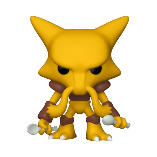 Funko Pop! Games: Pokemon - Abra - Alakazam - Figura de Vinilo Coleccionable - Idea de Regalo- Mercancia Oficial - Juguetes para Niños y Adultos - Video Games Fans - Muñeco para Coleccionistas