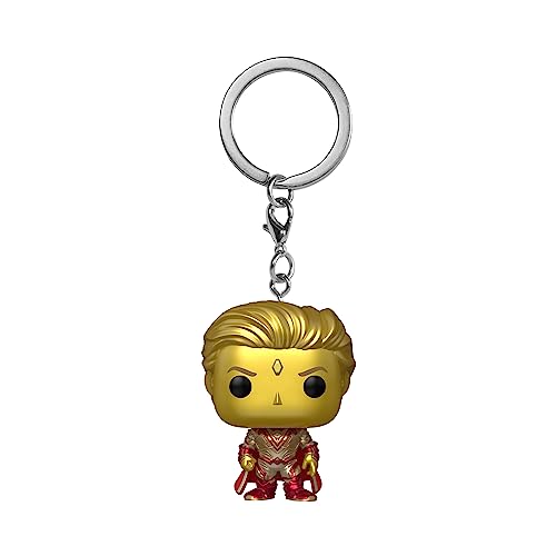 Funko Pop! Keychain: Marvel - Guardians of The Galaxy 3 - Adam Warlock - Guardianes de la Galaxia - Minifigura de Vinilo Coleccionable Llavero Original - Relleno de Calcetines - Idea de Regalo