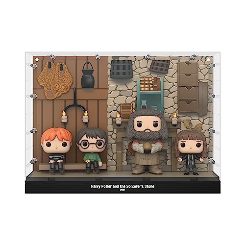 Funko Pop! Moments Deluxe: Harry Potter - Hagrid’s Hut - Figura de Vinilo Coleccionable - Idea de Regalo- Mercancia Oficial - Juguetes para Niños y Adultos - Movies Fans