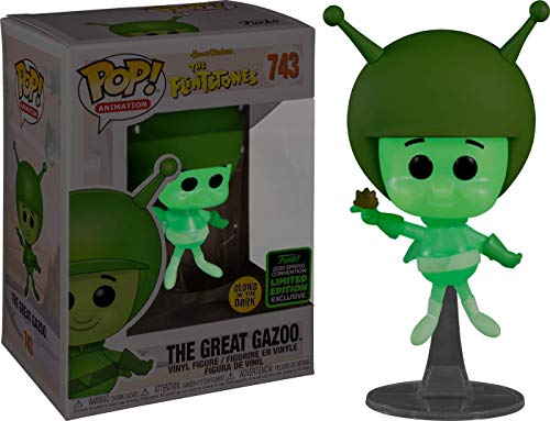 Funko POP! The Flintstones #743 - The Great Gazoo Glow in The Dark ECCC 2020 Shared Exclusive