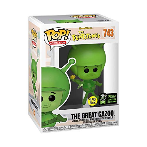 Funko POP! The Flintstones #743 - The Great Gazoo Glow in The Dark ECCC 2020 Shared Exclusive