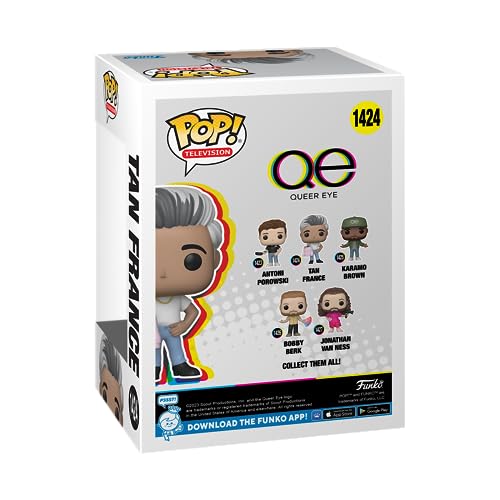 Funko Pop! TV: Queer Eye - Tan France - Figura de Vinilo Coleccionable - Idea de Regalo- Mercancia Oficial - Juguetes para Niños y Adultos - TV Fans - Muñeco para Coleccionistas y Exposición