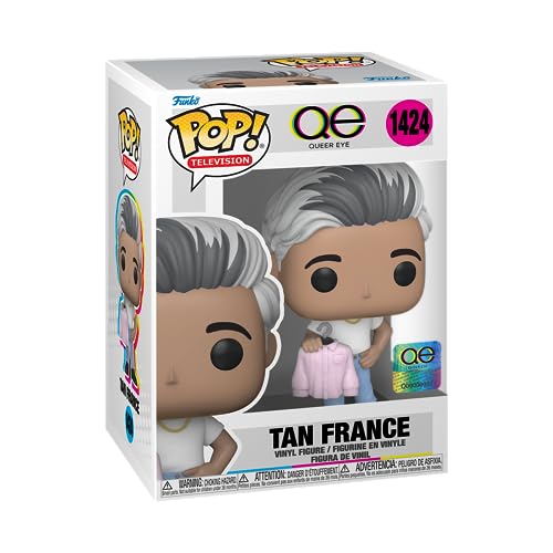 Funko Pop! TV: Queer Eye - Tan France - Figura de Vinilo Coleccionable - Idea de Regalo- Mercancia Oficial - Juguetes para Niños y Adultos - TV Fans - Muñeco para Coleccionistas y Exposición